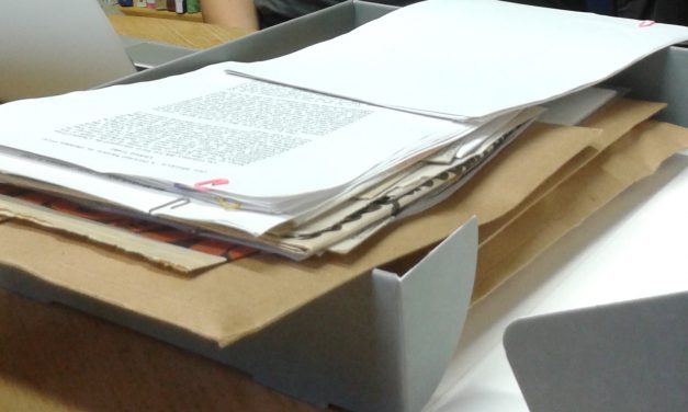 Visit to Foot Archive at Somerville College