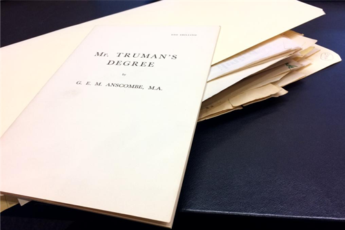 Anscombe Archive at University of Pennsylvania