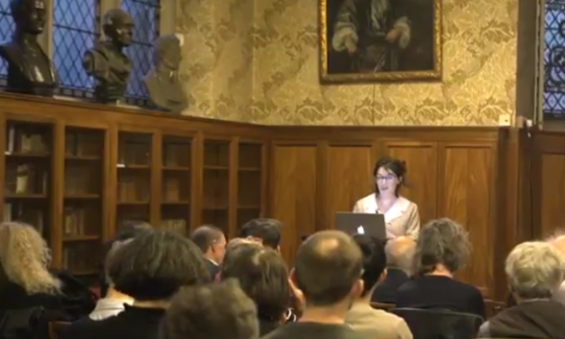 Clare at the Royal Institute of Philosophy