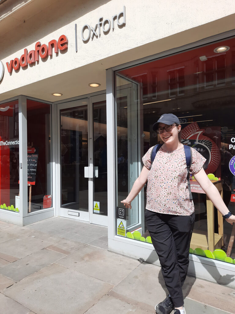 I don't even know what Vodafone is!