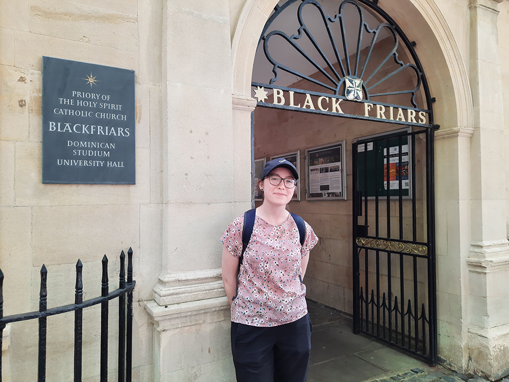 Luckily for us, the gates were open!