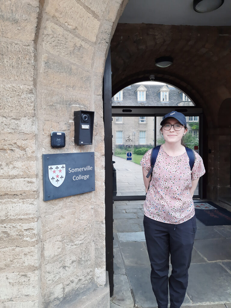 We saw a few fatigued-looking students exit the college—got to love exam season!